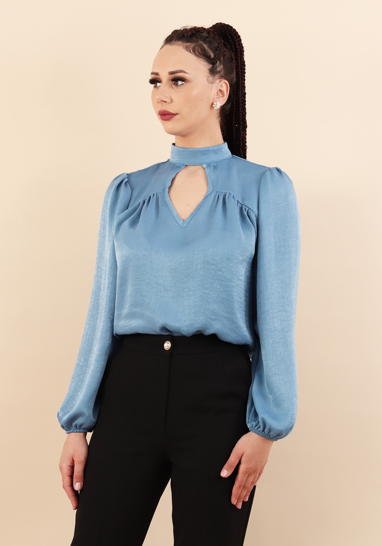 Bluza-lejera-bleu-2-1 Bluza lejera - imagine 1