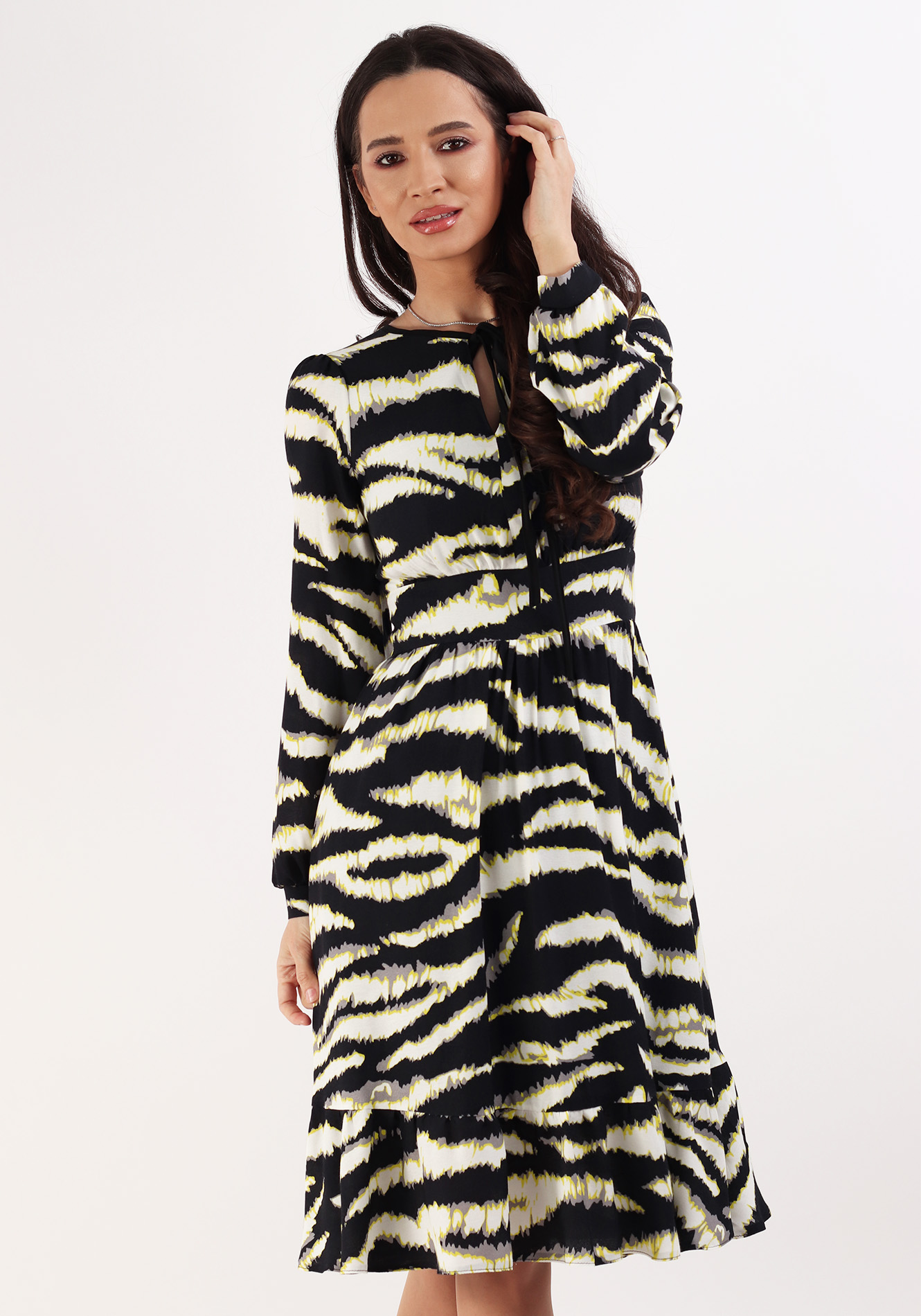 Rochie-casual-cu-imprimeu-1 Rochie casual cu imprimeu - imagine 1