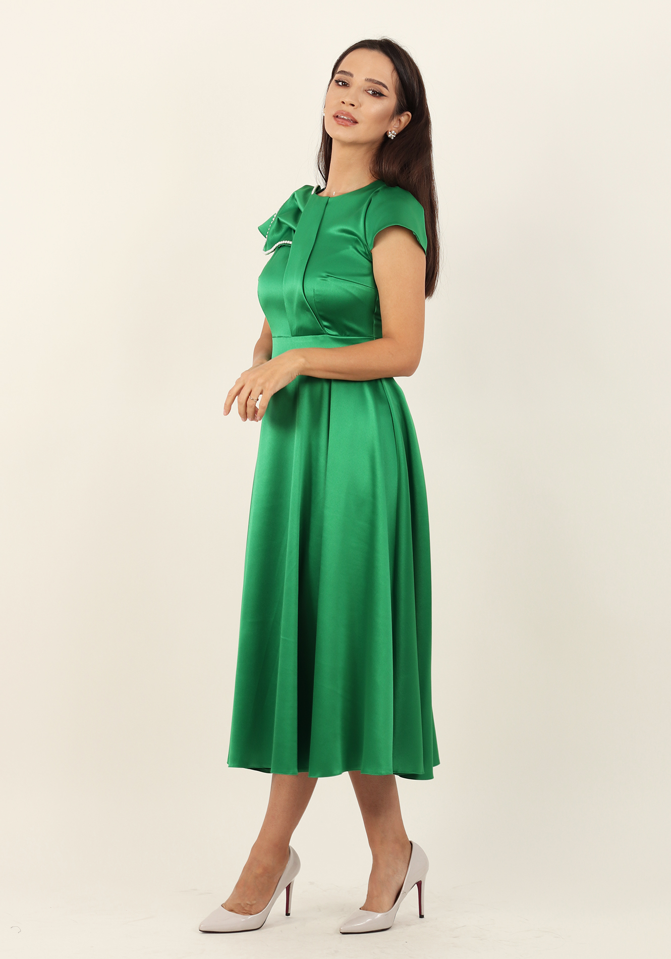 Rochie-clos-din-tafta-5-1 Rochie clos - imagine 1