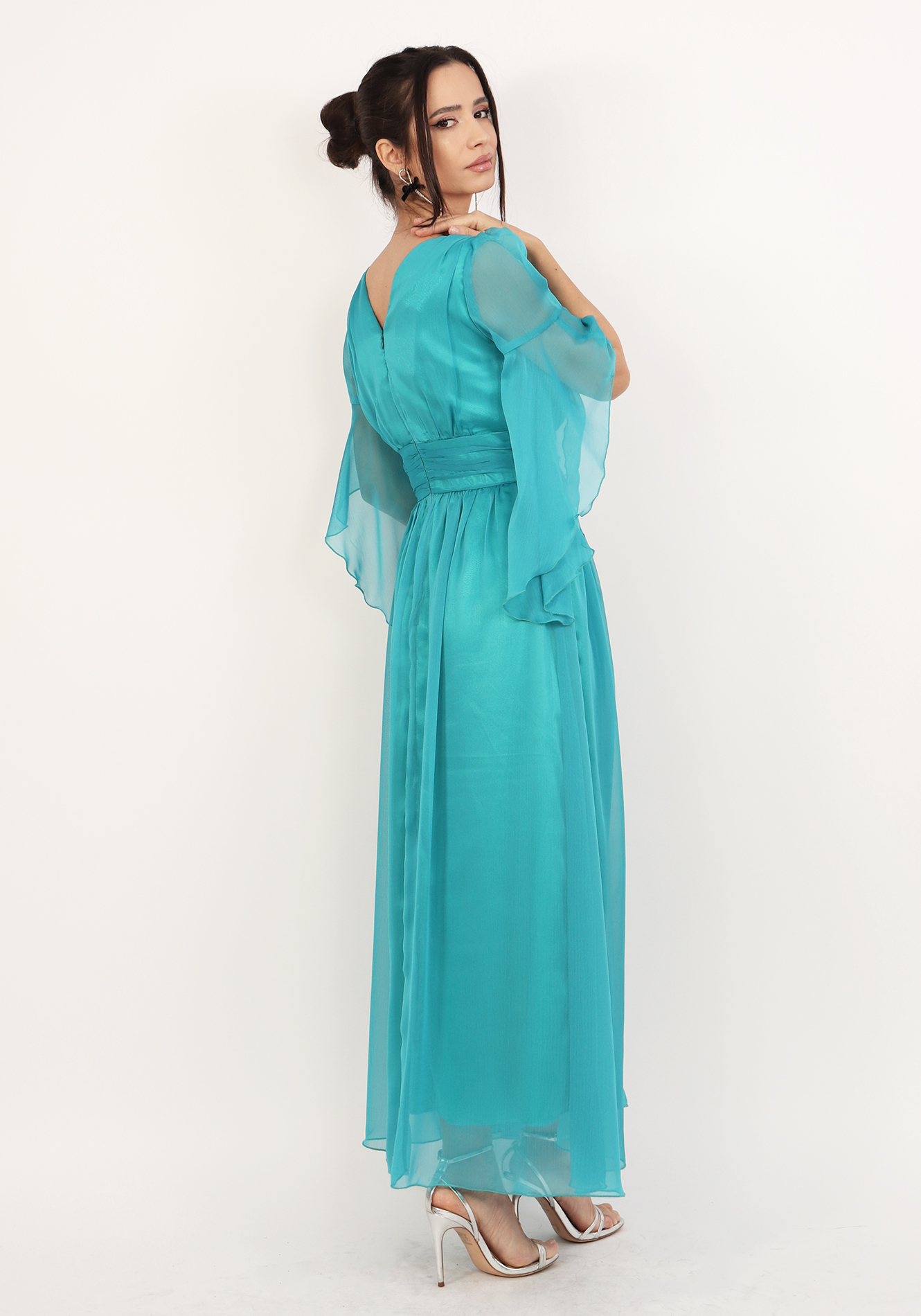 Rochie-eleganta-din-voal-5-1 Rochie eleganta din voal - imagine 1
