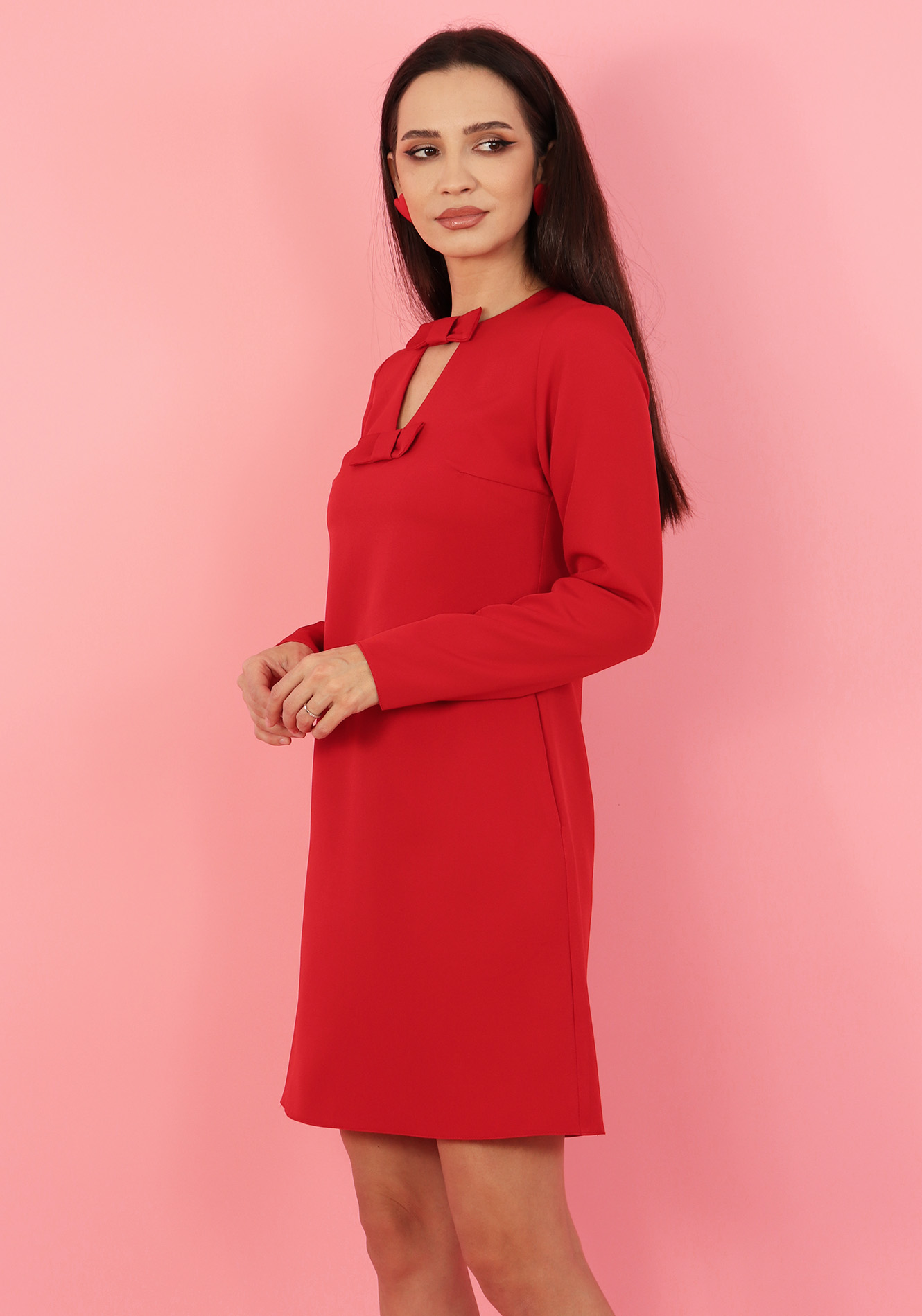 Rochie-lejera-cu-funde-la-bust-2-1 Rochie lejera - imagine 1