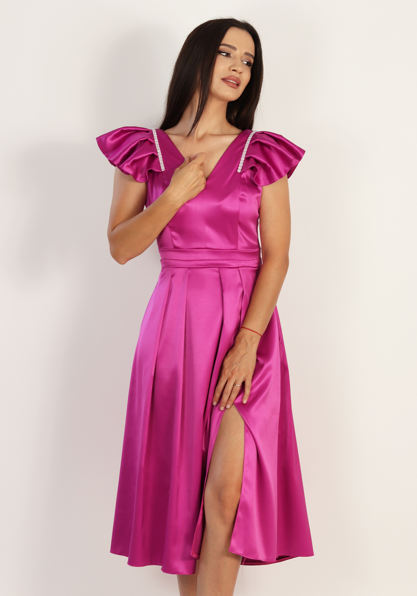 Rochie-midi-tafta-1 Rochie midi - imagine 1