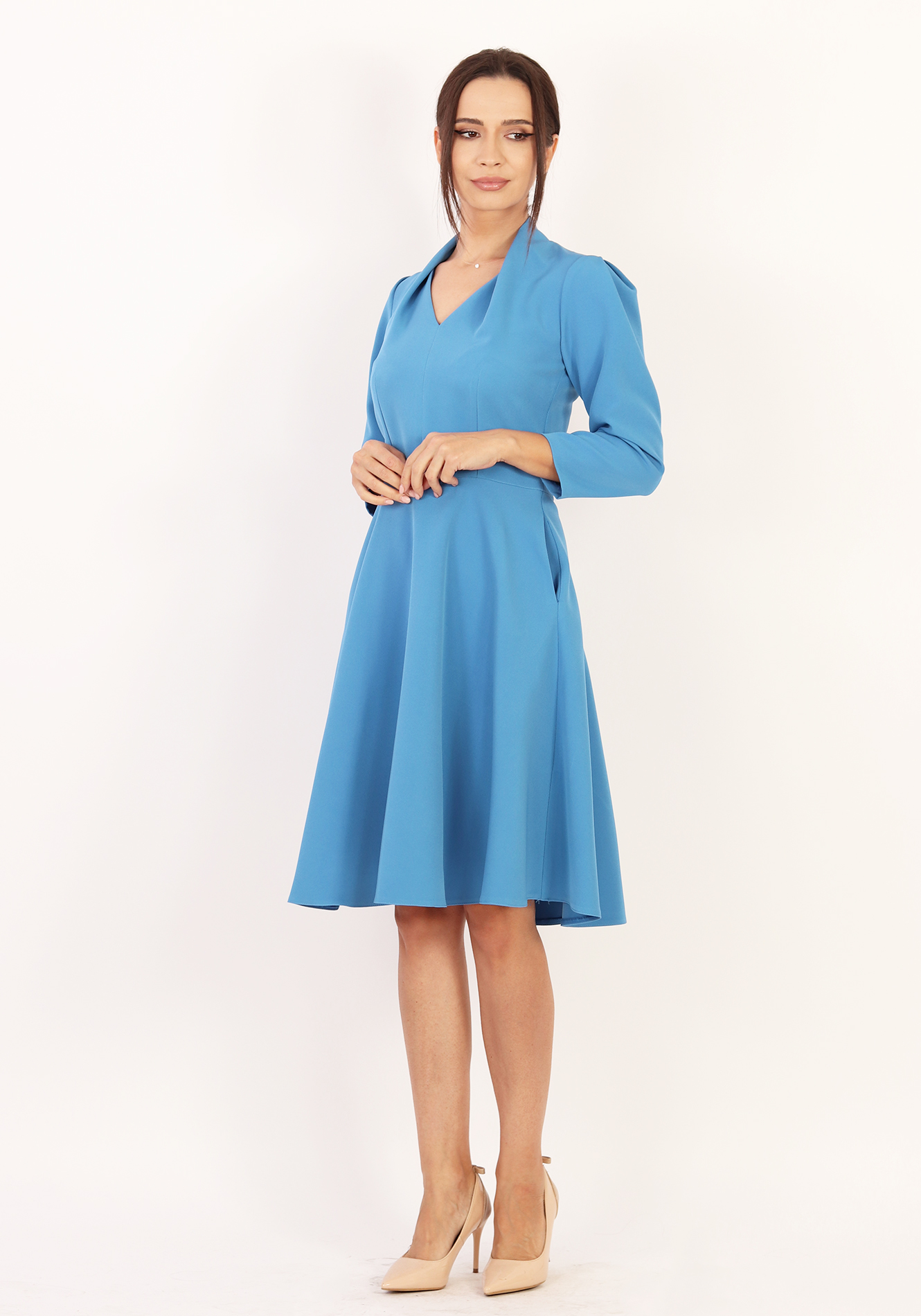 Rochie-semi-clos-1-1 Rochie semiclos - imagine 1