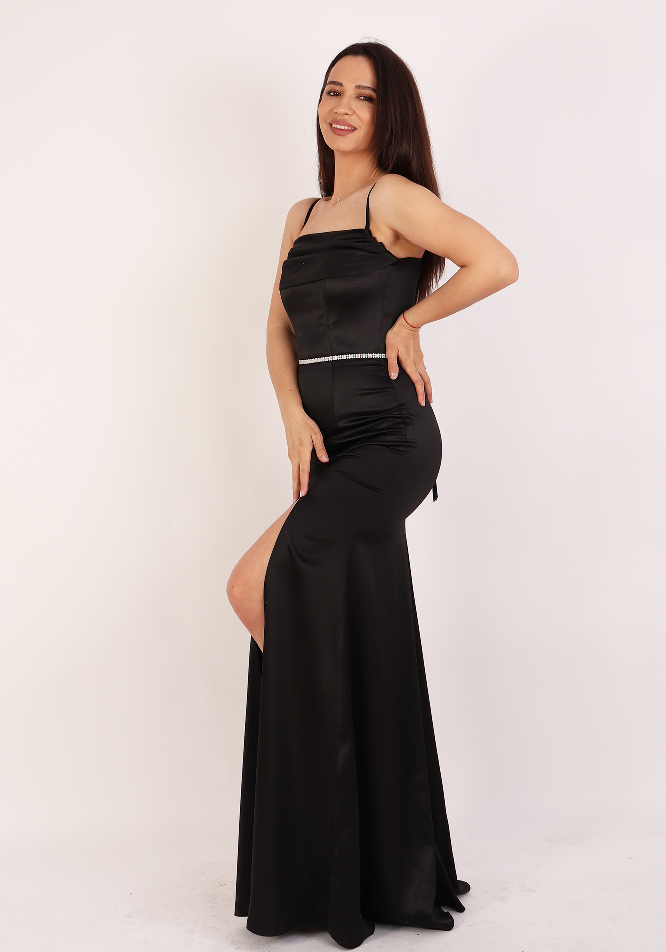 Rochie-sirena-r1979-negru-1 Rochie sirena - imagine 1