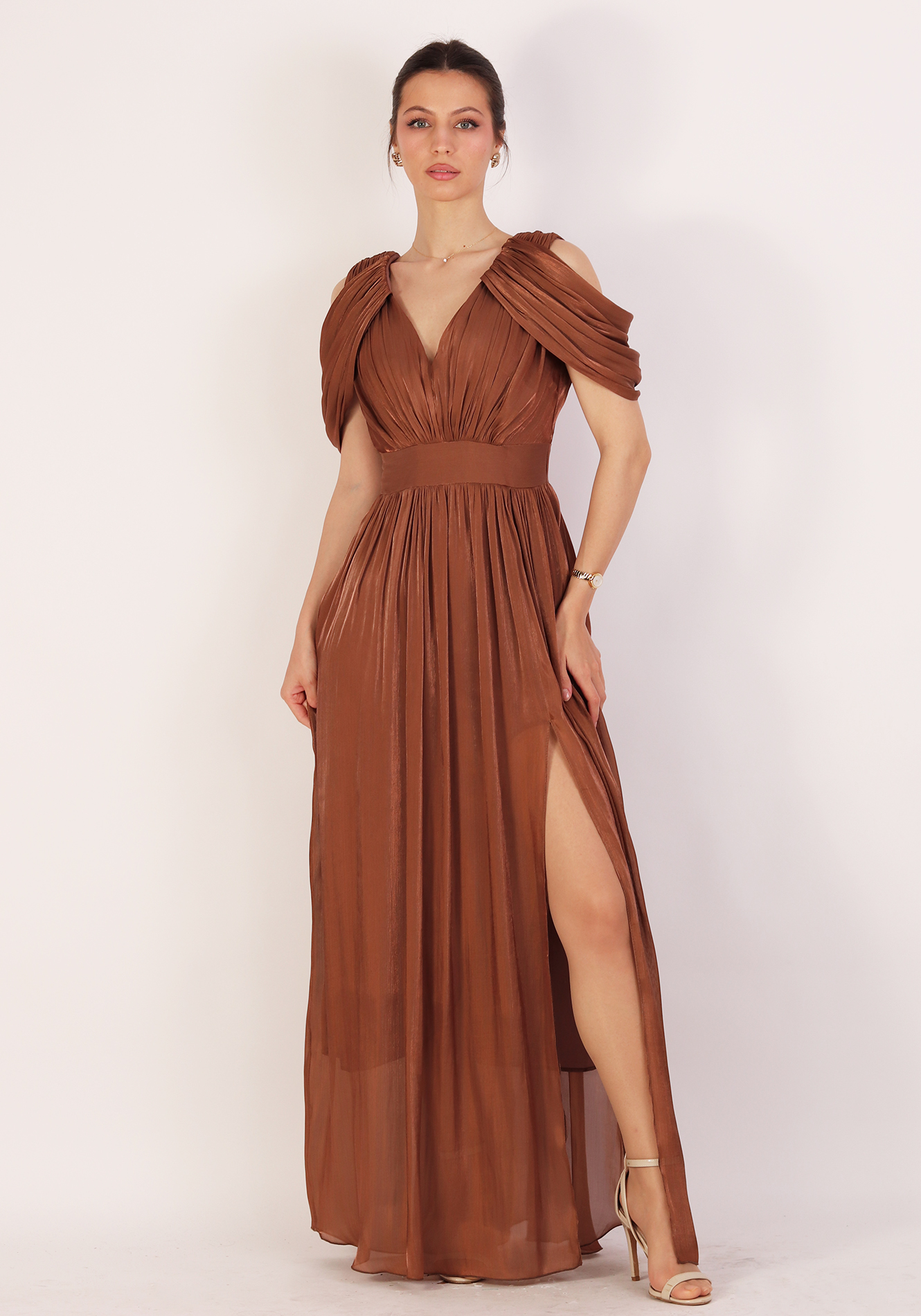 Rochie-lunga-r1908-aramiu-4 Rochie lunga - imagine 1