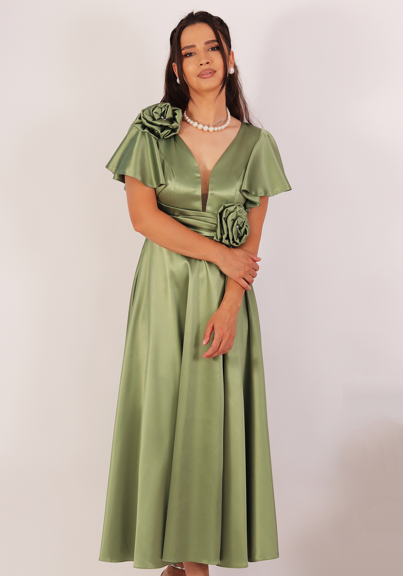 Rochie-clos-r1865-mint-1 Rochie clos - imagine 1