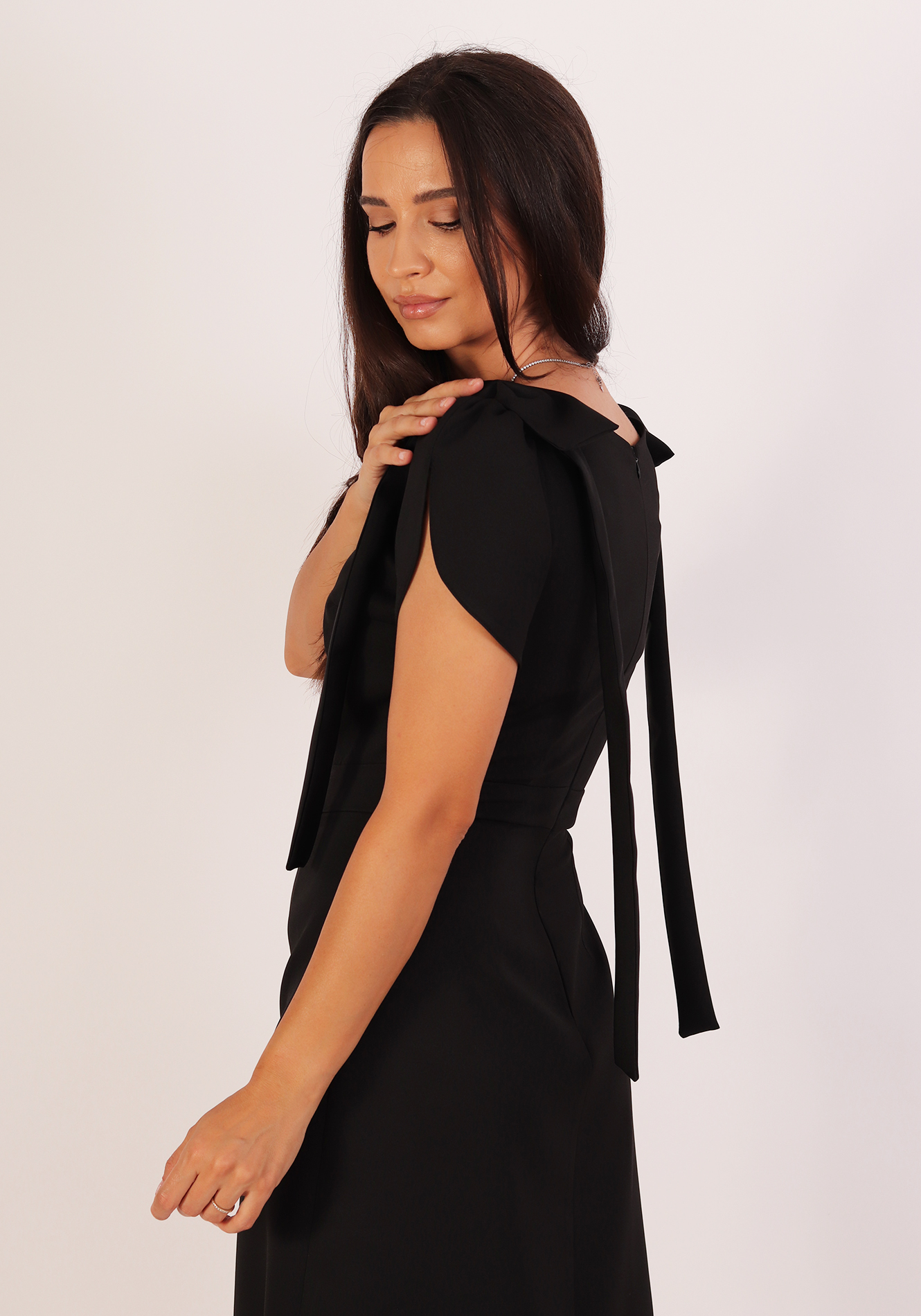 Rochie-evazata-r2012-negru-0 Rochie evazata - imagine 1