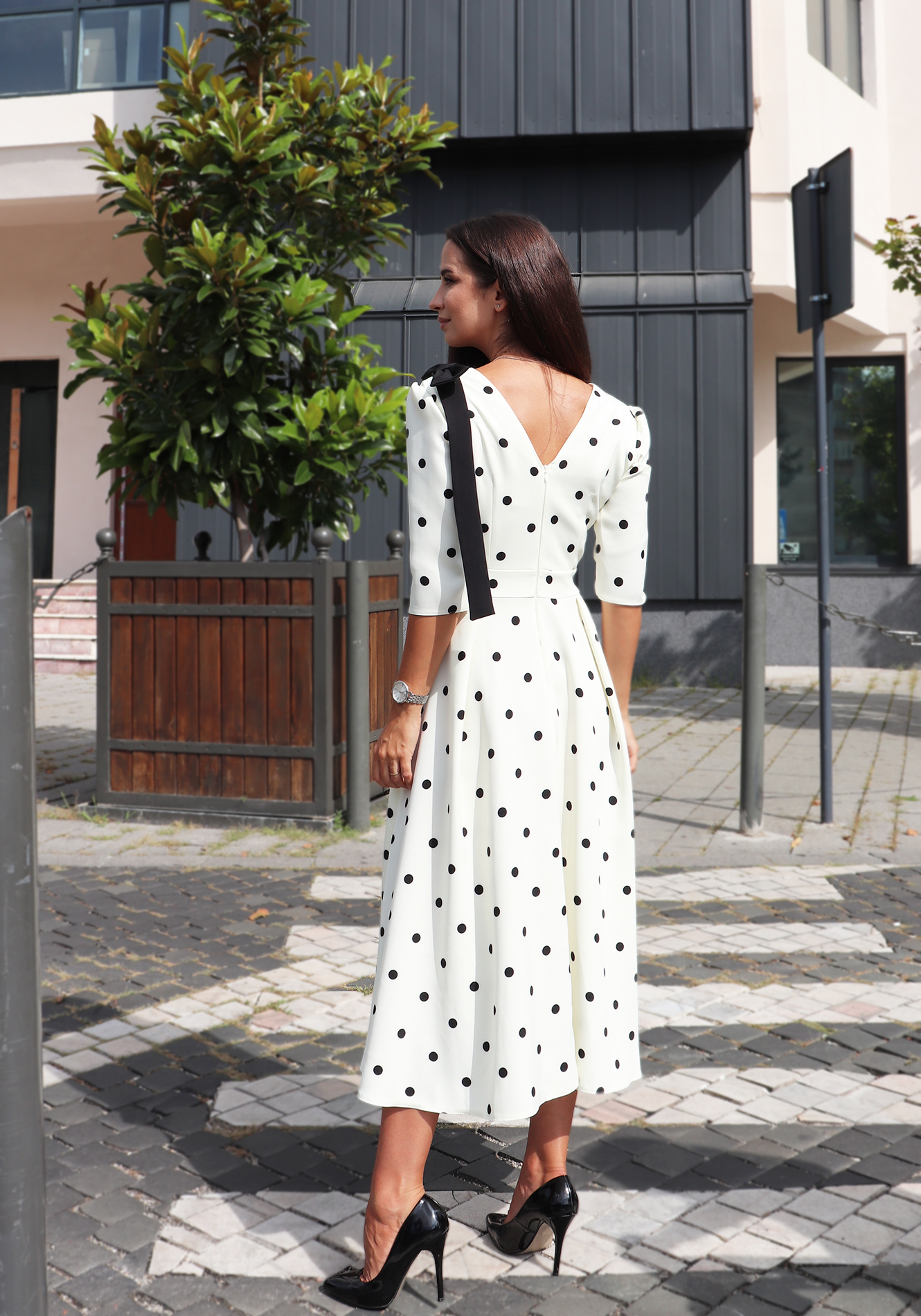 Rochie-clos-ro5259-alb-3 Rochie clos - imagine 1